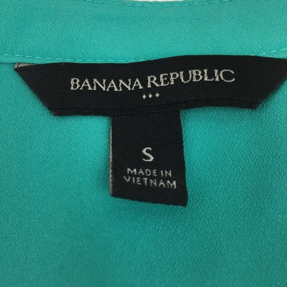 Banana Republic Popover Lace Up Blouse - Picture 5 of 9